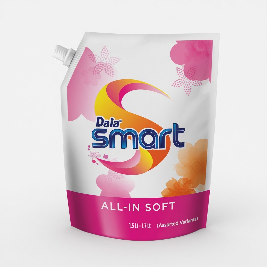 Dia Smart Detergent Refill 1.5 Lt - 1.7 Lt (Assorted Variants