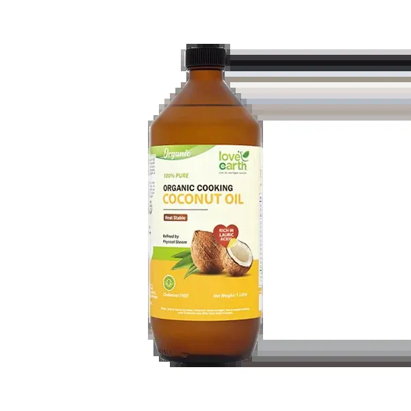 Love Earth Organic Cooking Coconut Oil 1L