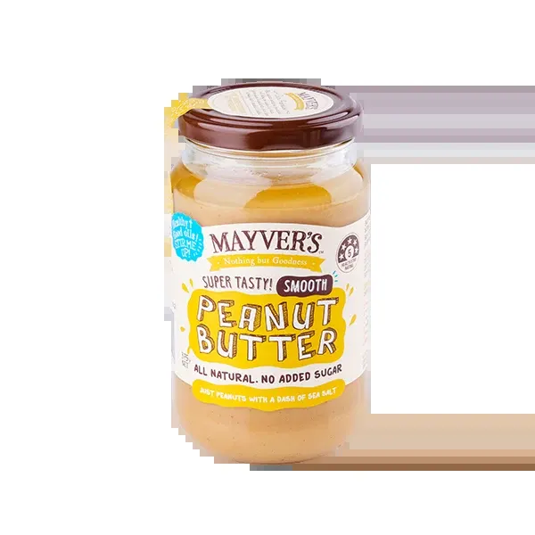 Mayver's Peanut Butter Smooth 375g