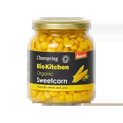 Clearspring Organic Btl Sweet Corn 350g