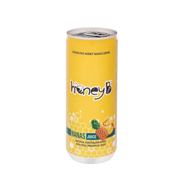 Honey B Sparkling Honey Nanas 250ml