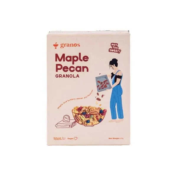 Granos Maple Pecan Granola 60g