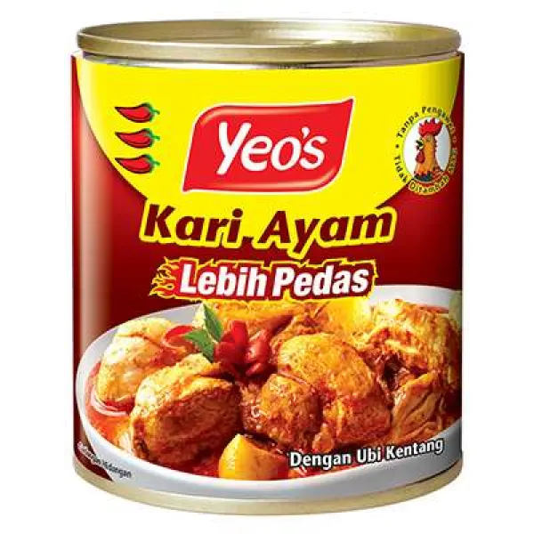 Yeo's Can Food Curry Chick (Ex Hot) 280g