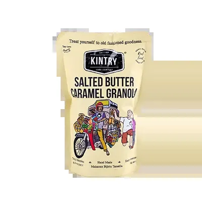 Kintry Salted Butter Caramel Granola 60g
