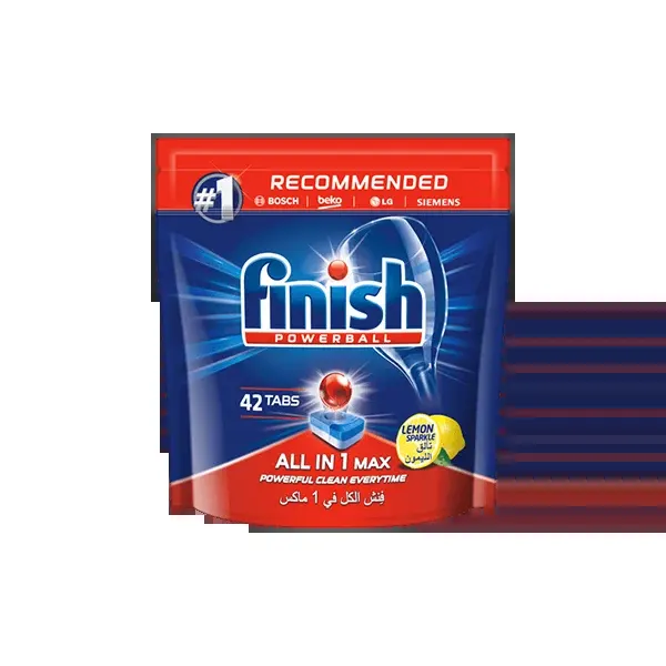 Finish All In One Powerball Dish Cleaning Tablets 24pcs