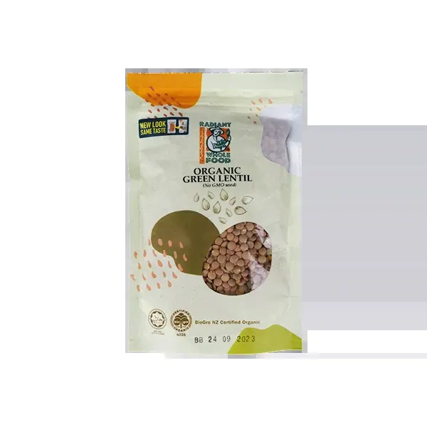 Radiant Organic Green Lentil 200g