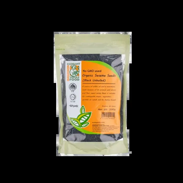 Radiant Organic Black Sesame 200g