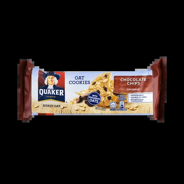 Quaker Oat Cookies Chocolate Chips 100g