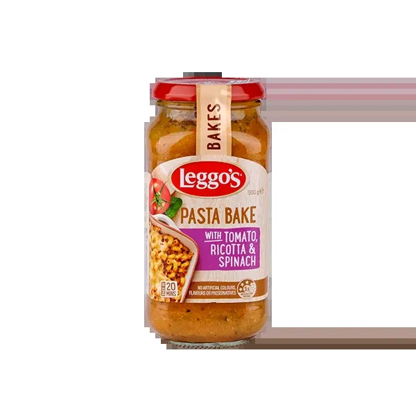 Leggo's Pasta Bake Tomato, Ricotta & Spinach 500g