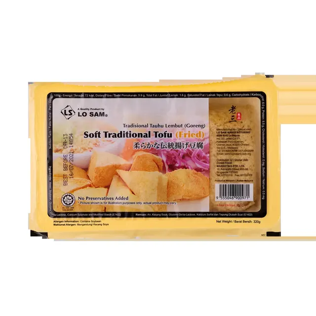 Ls Traditional Soft Fried Tofu 320g