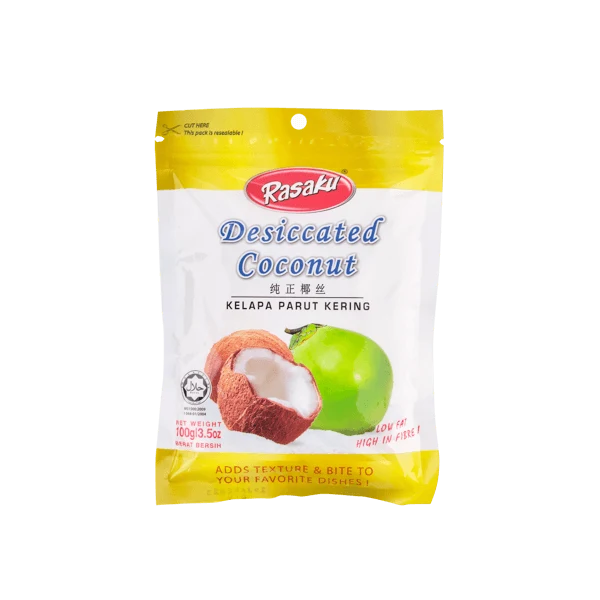 Rasaku Low Fat Desiccated Coconut 100g