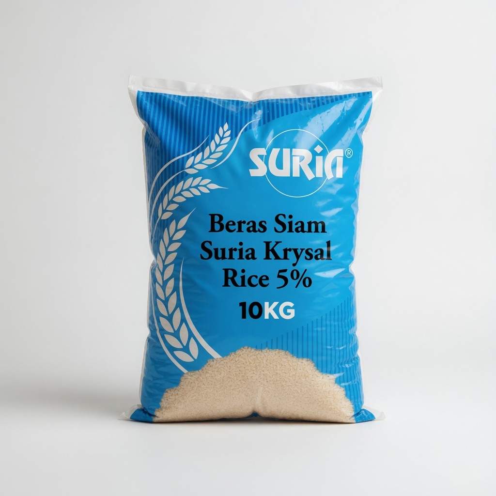 Suria Siam Krysal Rice 5% 10kg