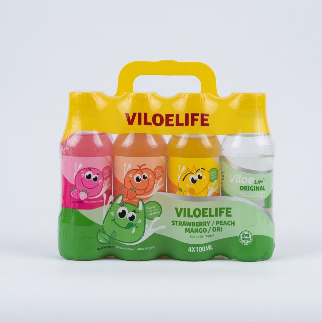 Viloelife Strawberry/Peach/Mango/Original 4×100ml