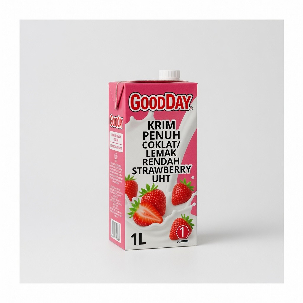 Goodday Krim Penuh/Coklat/Lemak Rendah/Strawberry UHT