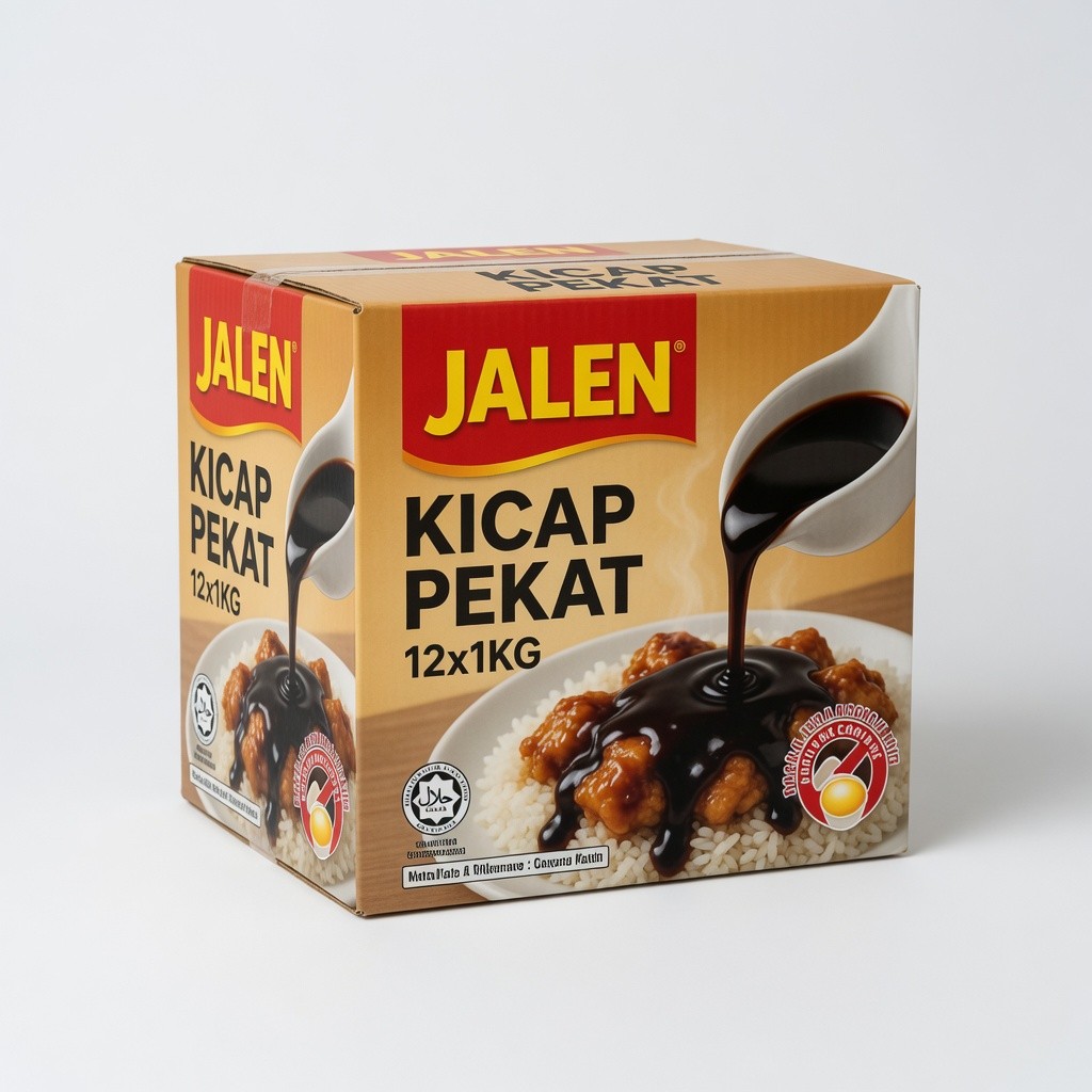 Jalen Kicap Pekat 12×1kg