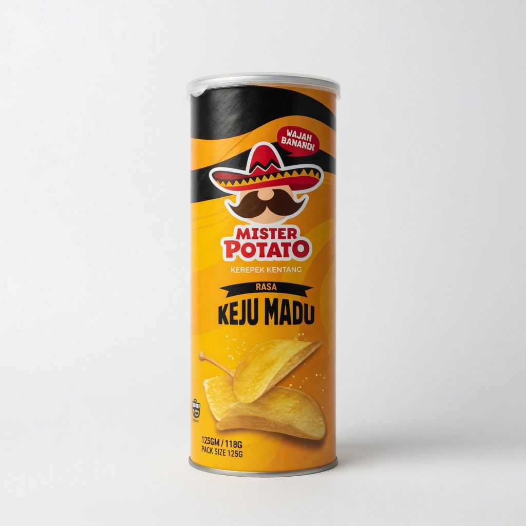 Mr Potato Kerepek Kentang (aneka) 125g/118g