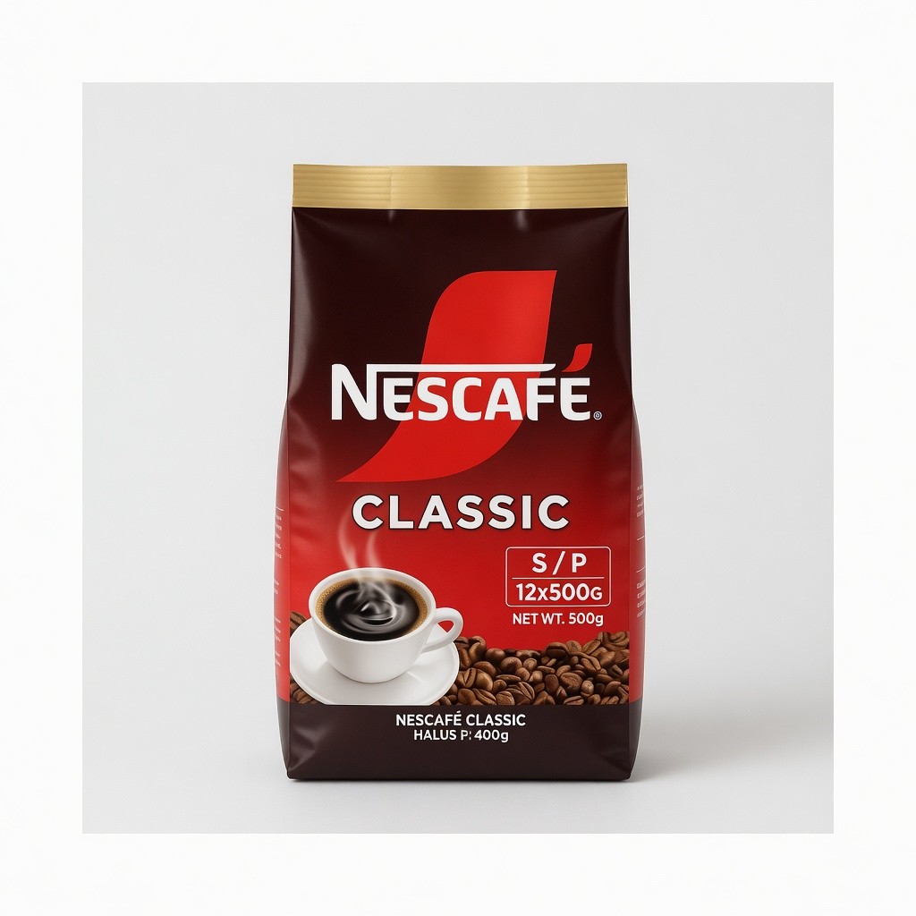 Nescafe Classic S/P 12×500g