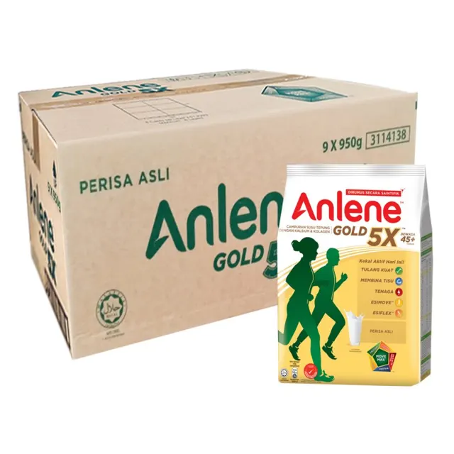 Anlene Gold 5x Susu Tepung Asli 9*950g