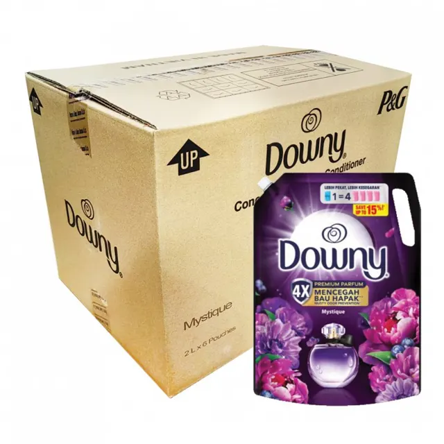 Downy Pelembut Fabrik Mistik Pek 6*2l