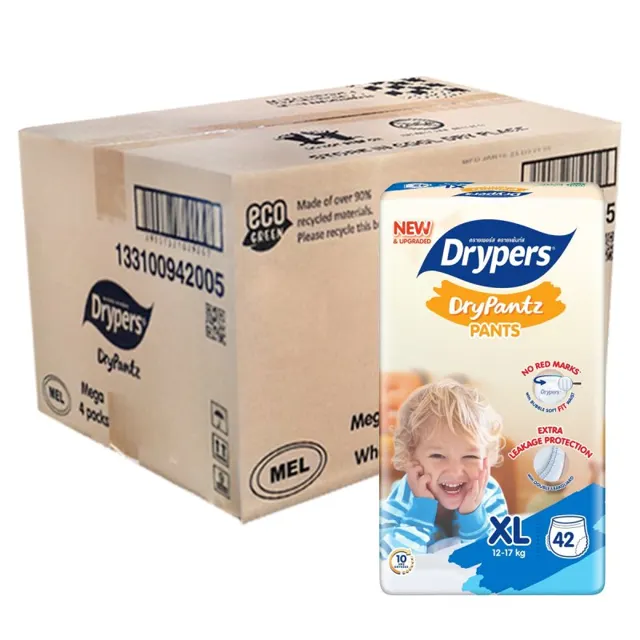 Drypers Drypantz Xl Lampin Bayi 4*42s