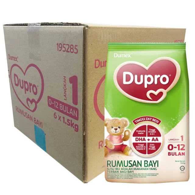 Dumex Dupro Susu Tepung Lgkh 1 6*1.5kg
