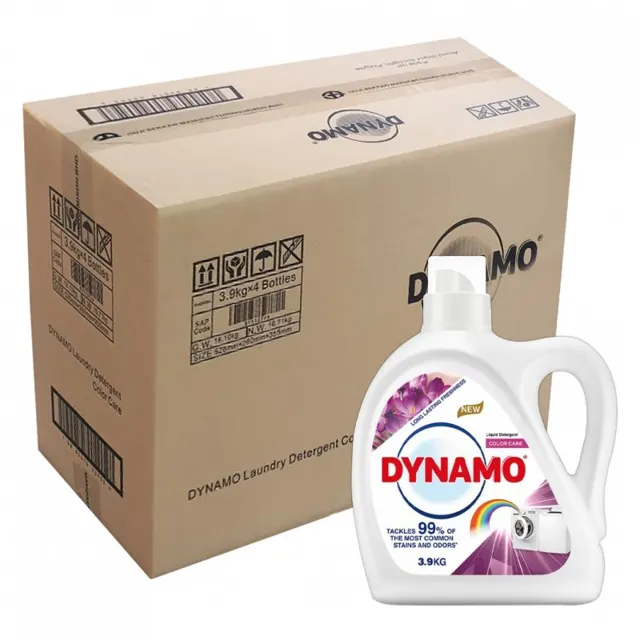 Dynamo Pencuci Penjagaan Warna 4*3.9kg