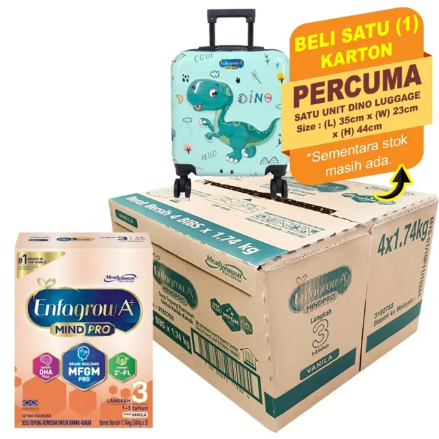 Enfagrow A+ Mindpro Lgkh 3 Van 4*1.74kg