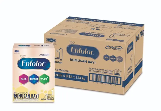 Enfalac Susu Tepung Langkah 1 4*1.74kg