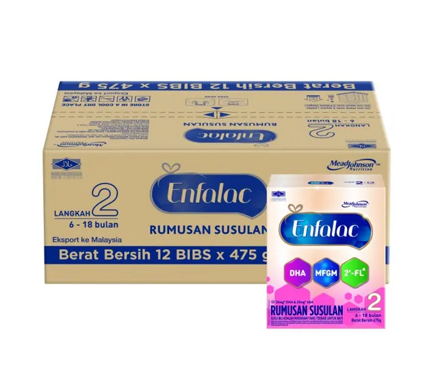 Enfalac Susu Tepung Langkah 2 12*475g