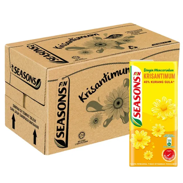 F&n Seasons Teh Krisantimum 12*1l