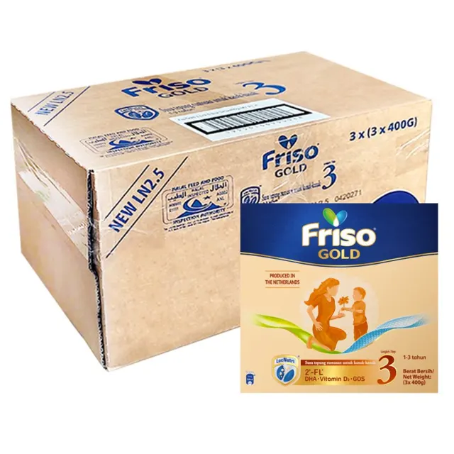 Friso Gold Susu Tepung Lgkh 3 3*1.2kg