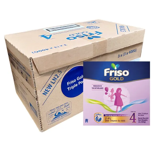 Friso Gold Susu Tepung Lgkh 4 3*1.2kg