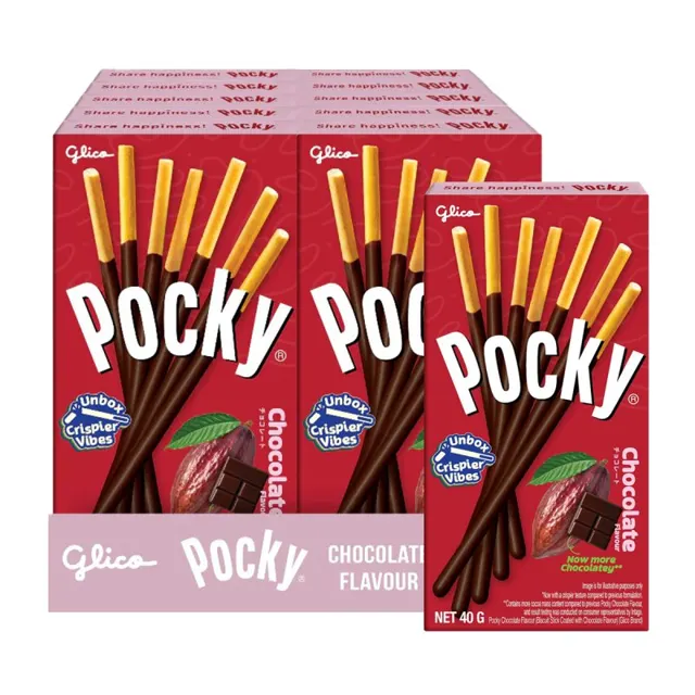 Glico Pocky Stik Coklat 10*40g
