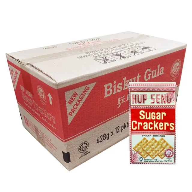 Hup Seng Biskut Gula 12*428g