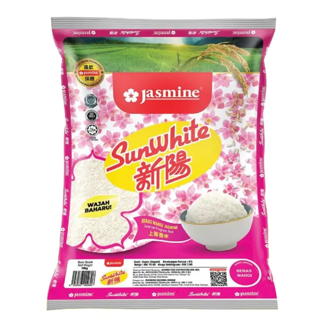 Jasmine Sunwhite Beras Wangi 10kg