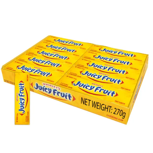 Juicy Fruit Gula Getah 20*5s