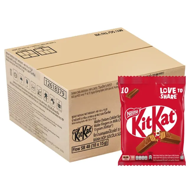 Kitkat 2f Wafer Coklat 48*10s*15g