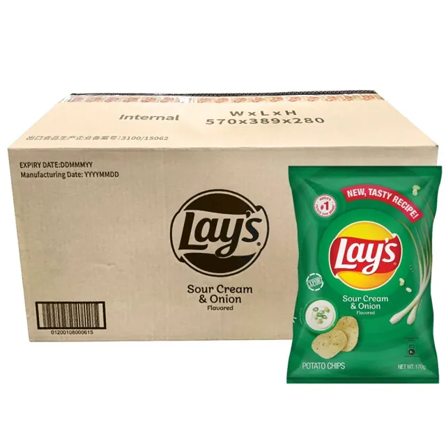 Lays Krim Masam & Bawang 15*170g