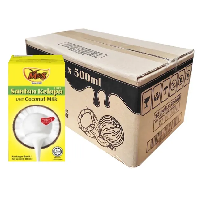 M&s Santan Kelapa UHT 12*500ml