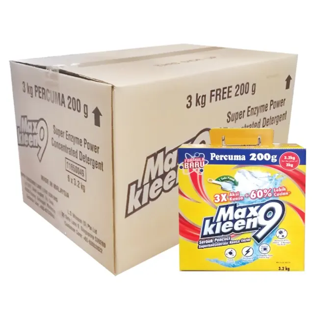 Max Kleen 9 Serbuk Pencuci 6*3kg