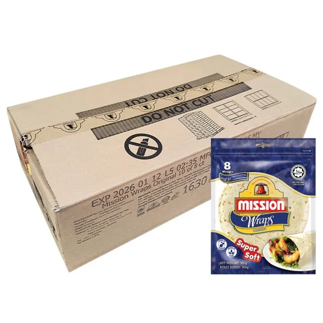 Mission Wraps Asli 8S 10*360g