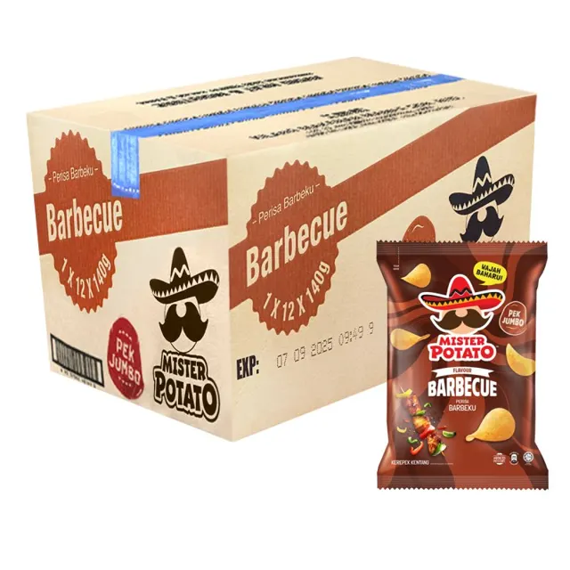Mister Potato Perisa Bbq 12*140g