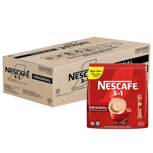 Nescafe Kopi Asli 3dlm1 24*25s*18g