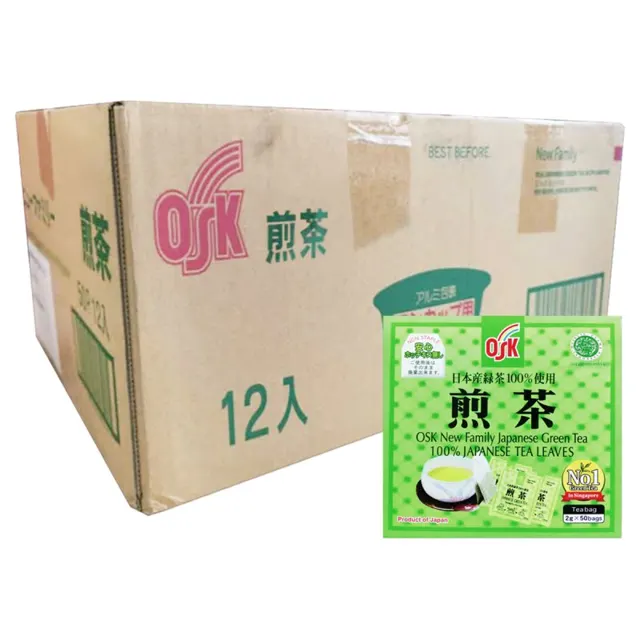 Osk Teh Hijau Jepun 12*50s*2g
