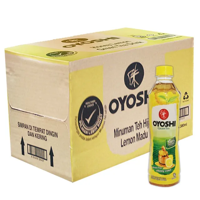 Oyoshi Teh Hijau Lemon Madu 24*380ml