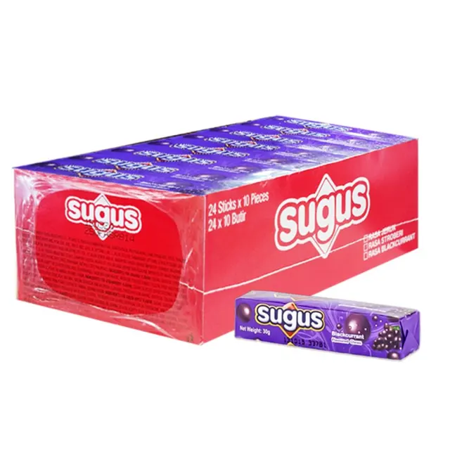 Sugus Gula Perisa Anggur 24*30g