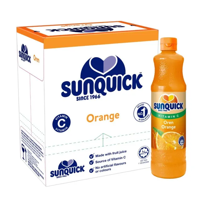 Sunquick Kordial Oren 6*700ml