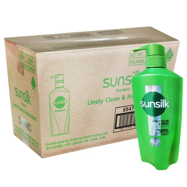 Sunsilk Syampu Cergas & Segar 12*625ml