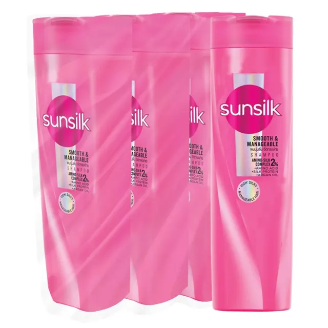 Sunsilk Syampu Hitam Berkilat 3*300ml