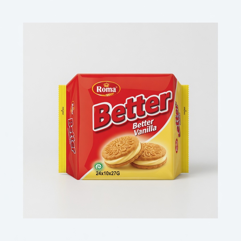 Roma Better Vanilla/Roma Sandwich Lemon